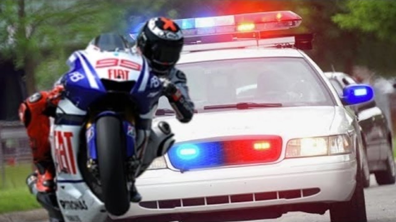 POLICE VS MOTO! Crazy Cops Chases Motorcycle - Best Compilation Instant Karma