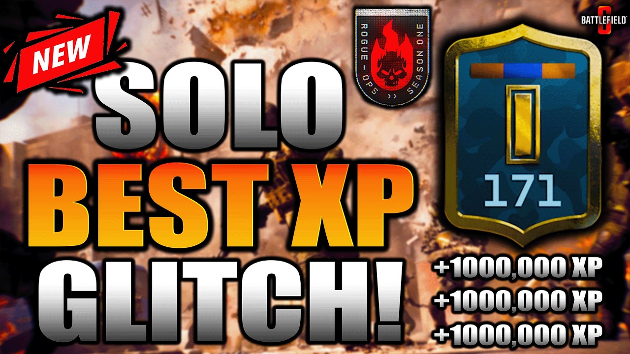 +1 000 000 XP ✅ЛУЧШИЙ ГЛИТЧ НА ОПЫТ В ОДИНОЧНОЙ ИГРЕ В BF6 (ГЛИТЧ В BF6/ГЛИТЧИ В BF6) КОДЫ ПОРТАЛ...