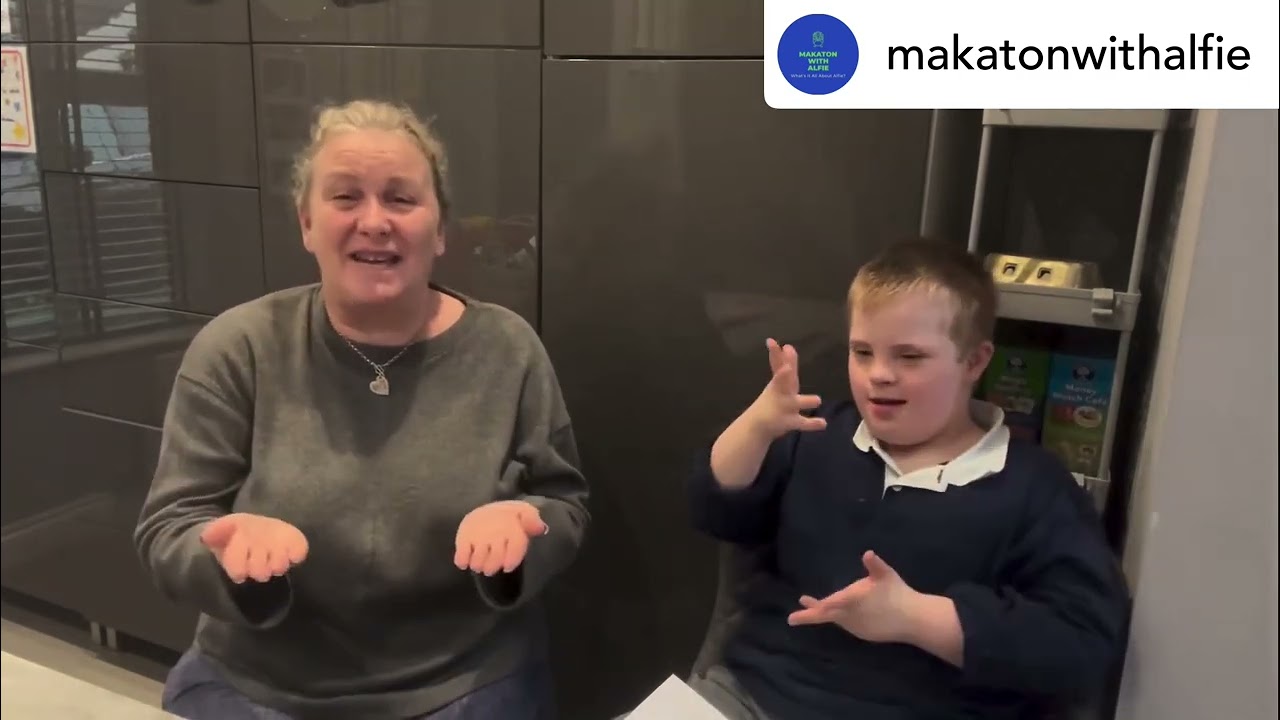 Makaton for ‘TO KNOW’ 🧠