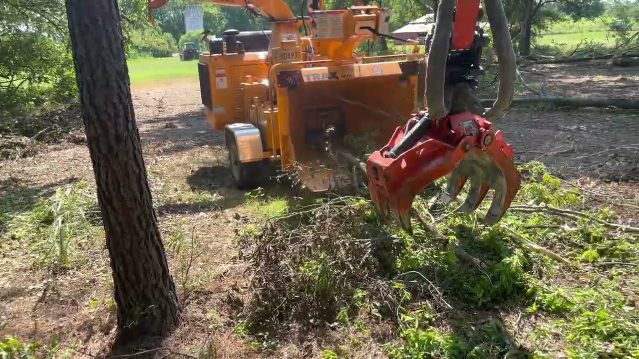 Rotobec grapple on my mini excavator