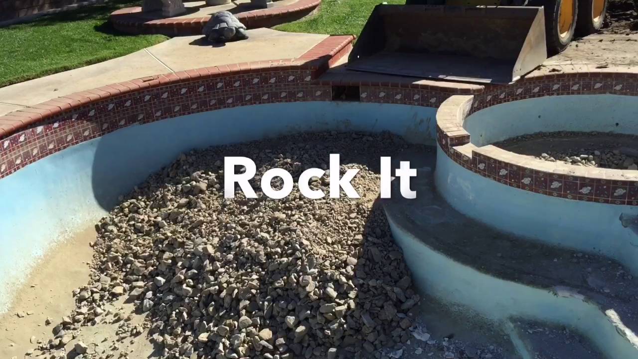 Filling Up an Old Swimming Pool