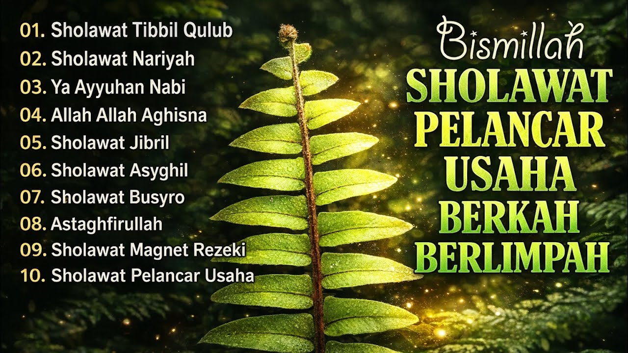 SHOLAWAT NABI TERBARU 2026 PALING BANYAK DICARI | FULL ALBUM | SHOLAWAT JIBRIL PENARIK REZEKI,BUSYRO