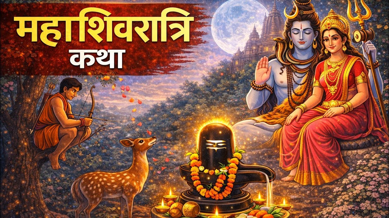 Mahashivratri ki katha 2026|फाल्गुन महाशिवरात्रि व्रत कथा| भगवान की कृपा 
