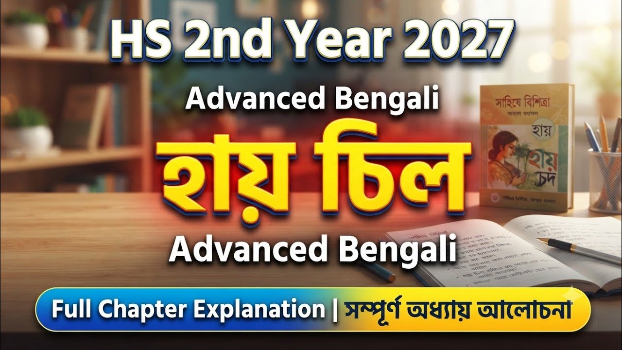 HS 2nd Year Advanced Bengali | হায় চিল | Full Chapter Explanation | ASSEB 2027