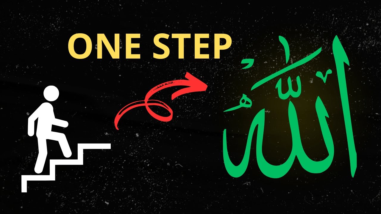 One Step Back to Allah… Can Rewrite EVERYTHING | Islamic Motivation