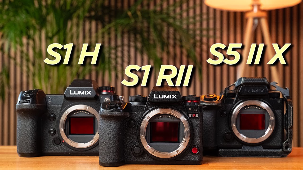 LUMIX S1R II vs. S1H & S5 II X // Image Quality, Dynamic Range and more.