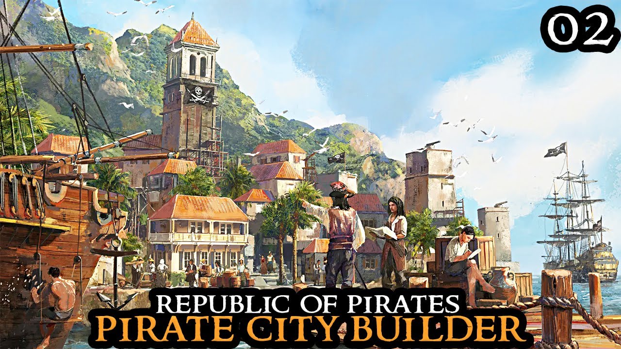 Fleet EXPANSION - Republic Of Pirates - New CITY BUILDER Anno-Like || FULL GAME Campaign Part 02