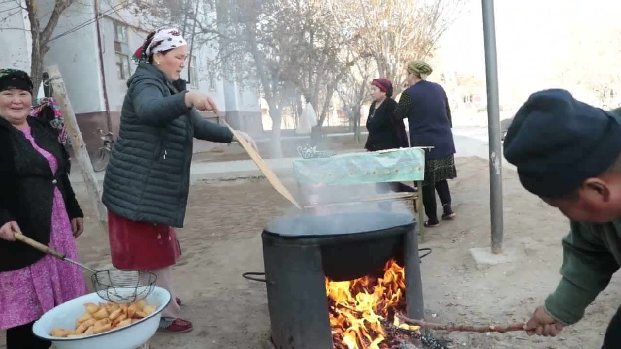 Нөкис район Орайлық Ақмаңғыта  Абдимуратовлар шаңарағы Кепкир куйди Мусылман той Азамат & Дилфуза