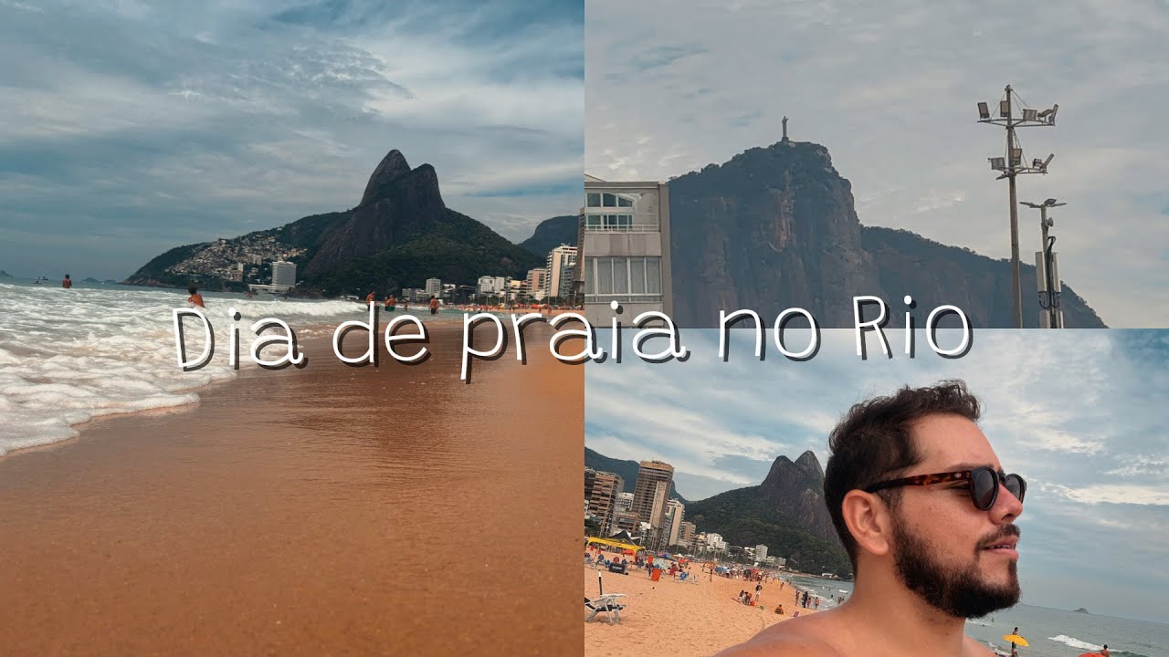 Um dia de praia no Rio de Janeiro