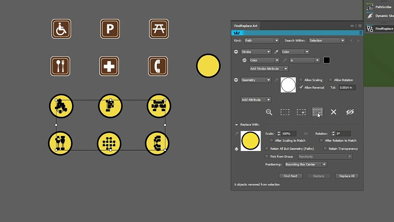 FindReplace - Getting Creative - Zoo Icons