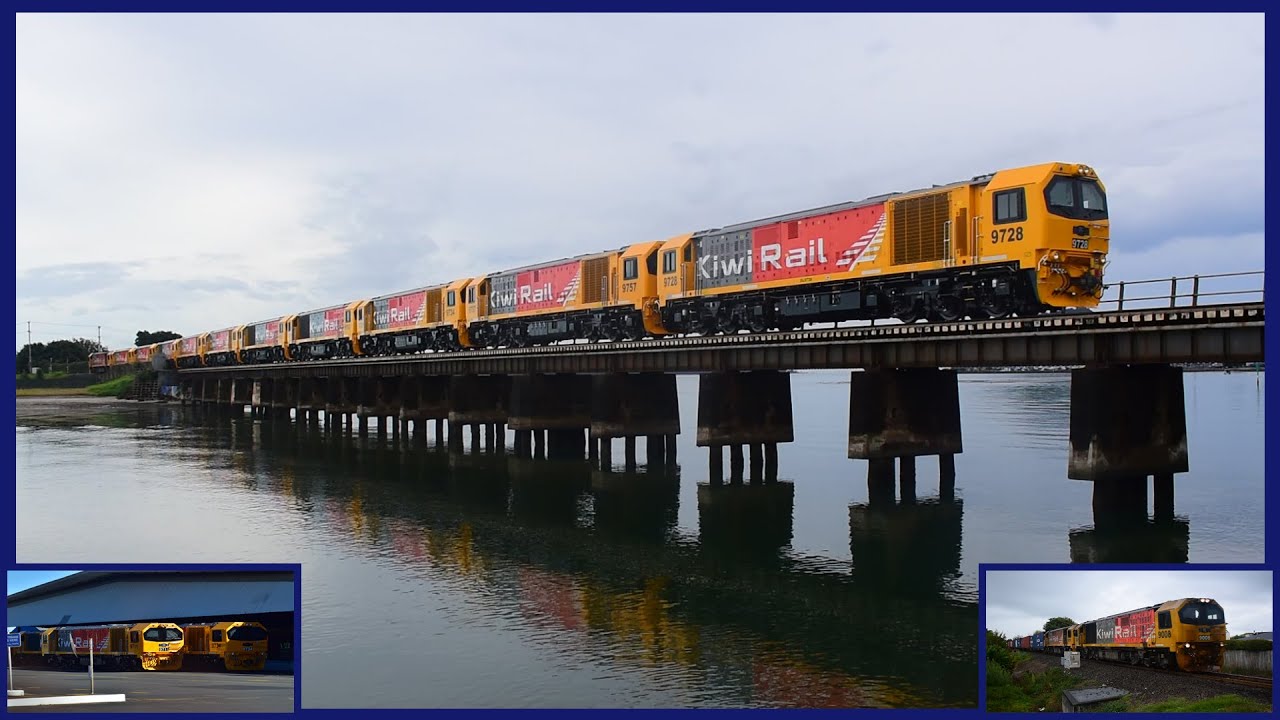 The Tauranga Railscene (ft. Brand-New DL Locomotives) ~ March and April 2023 (HD)