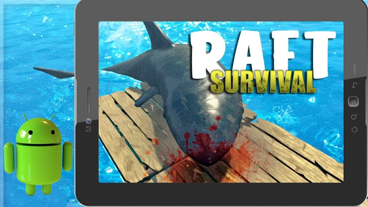 ВЫЖИВАНИЕ НА ВОДЕ!!! Raft [android]
