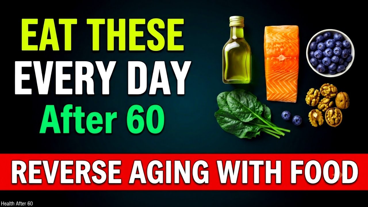 5 Anti-Aging Foods Every American Over 60 Must Eat Daily