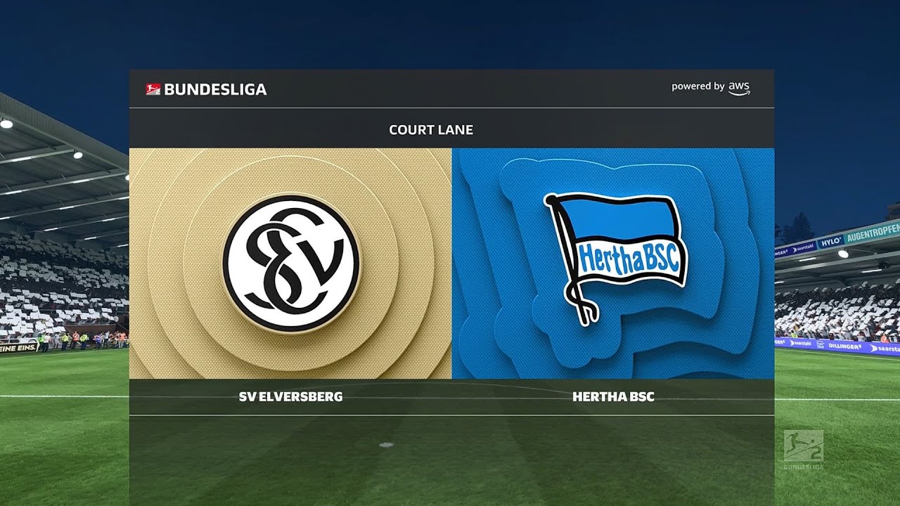 EA Sports FC 26 | SV Elversberg vs Hertha BSC - 2. Bundesliga | Gameplay PS5