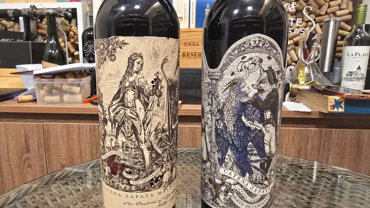 Vinho catena Zapata malbec vs cabernet sauvignon 