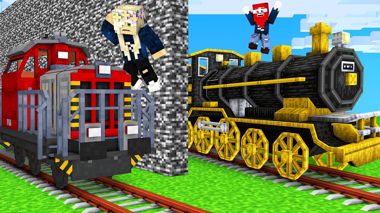 BENX ZUG GEGEN ELINA ZUG in Minecraft!