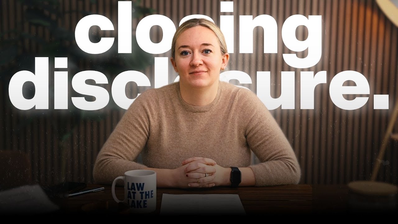 The BUYER'S Closing Disclosure Explained!