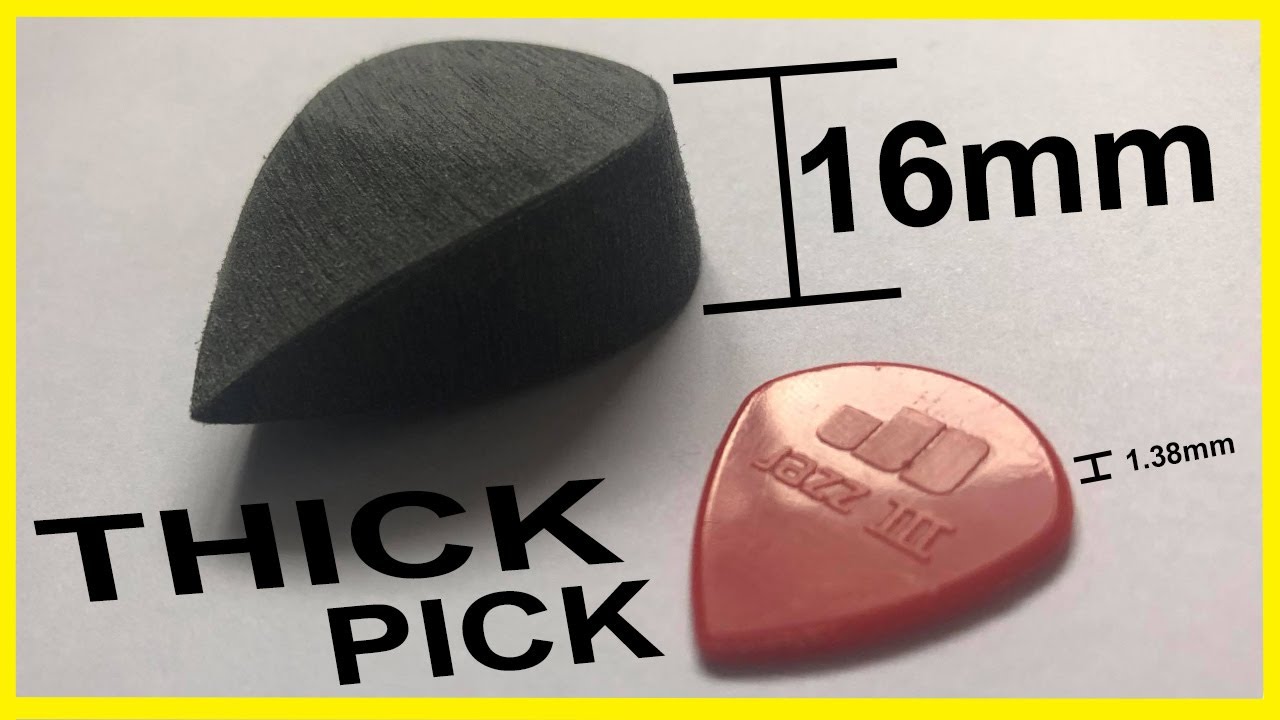 Thick Guitar Pick