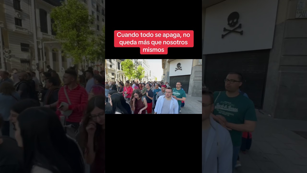Apag&oacute;n en Madrid enciendo la Radio #madridtimbera