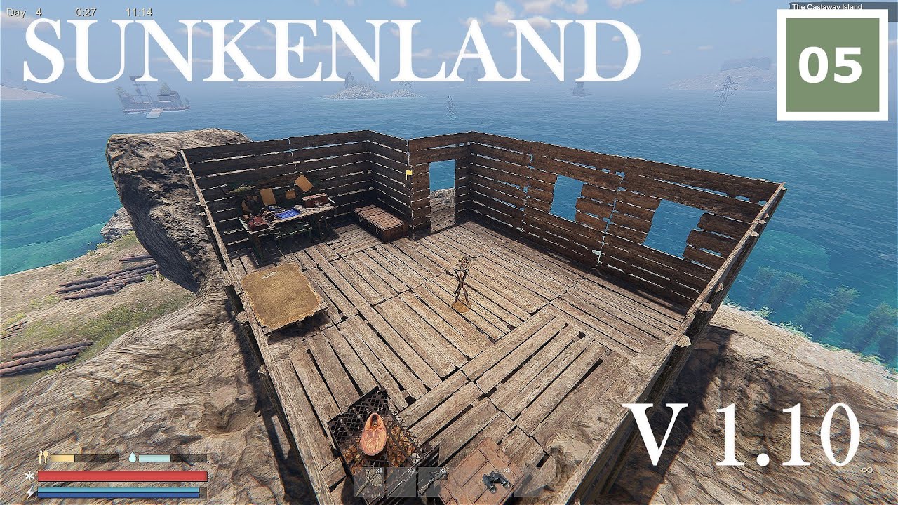 O recome&ccedil;o perfeito 😉Atualiza&ccedil;&atilde;o 1.10 | Sunkenland PC PT BR - EP01
