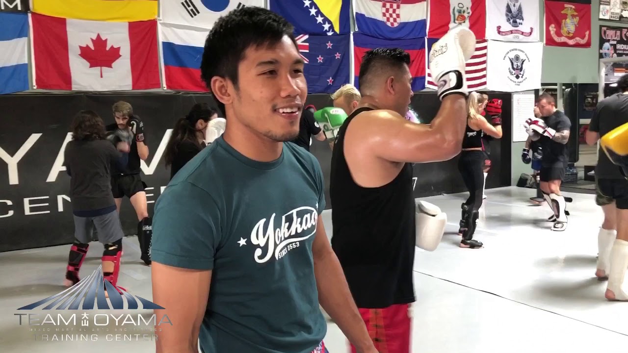 Yokkao Saenchai Seminar at Team Oyama