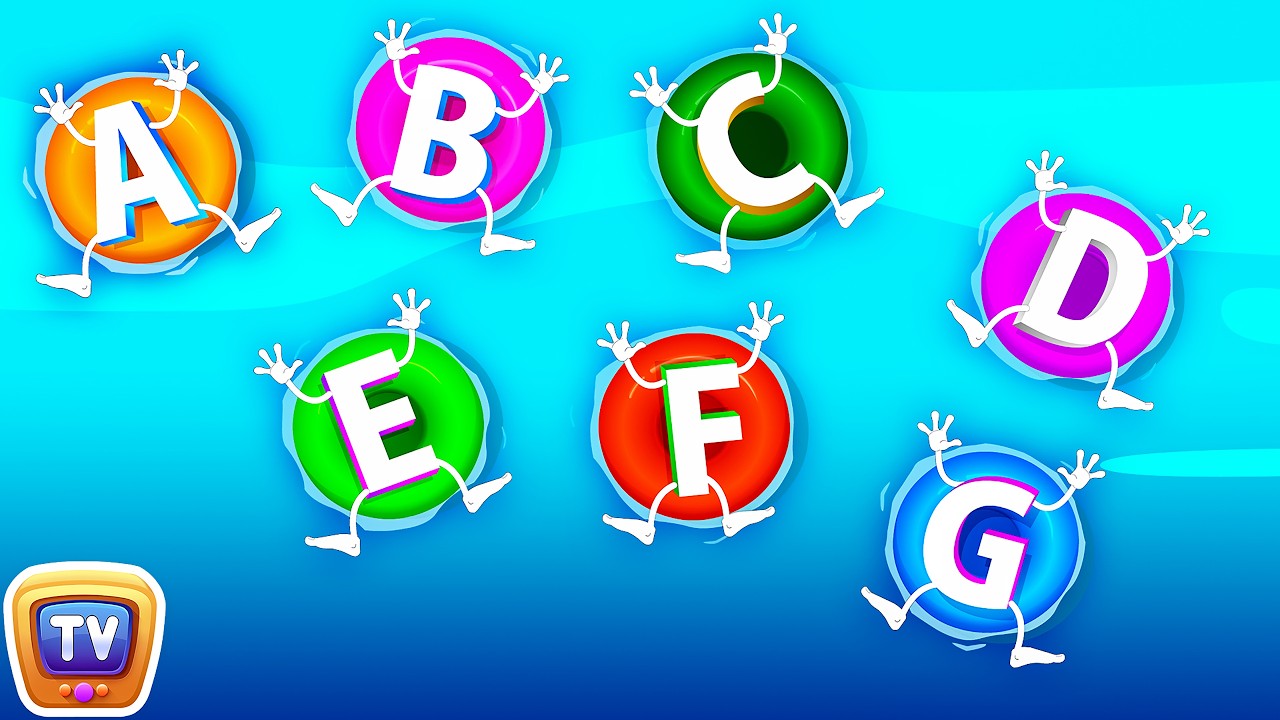 ABC Songs for Children - ABCD Song in Alphabet Water Park - Phonics Songs & Nursery Rhymes