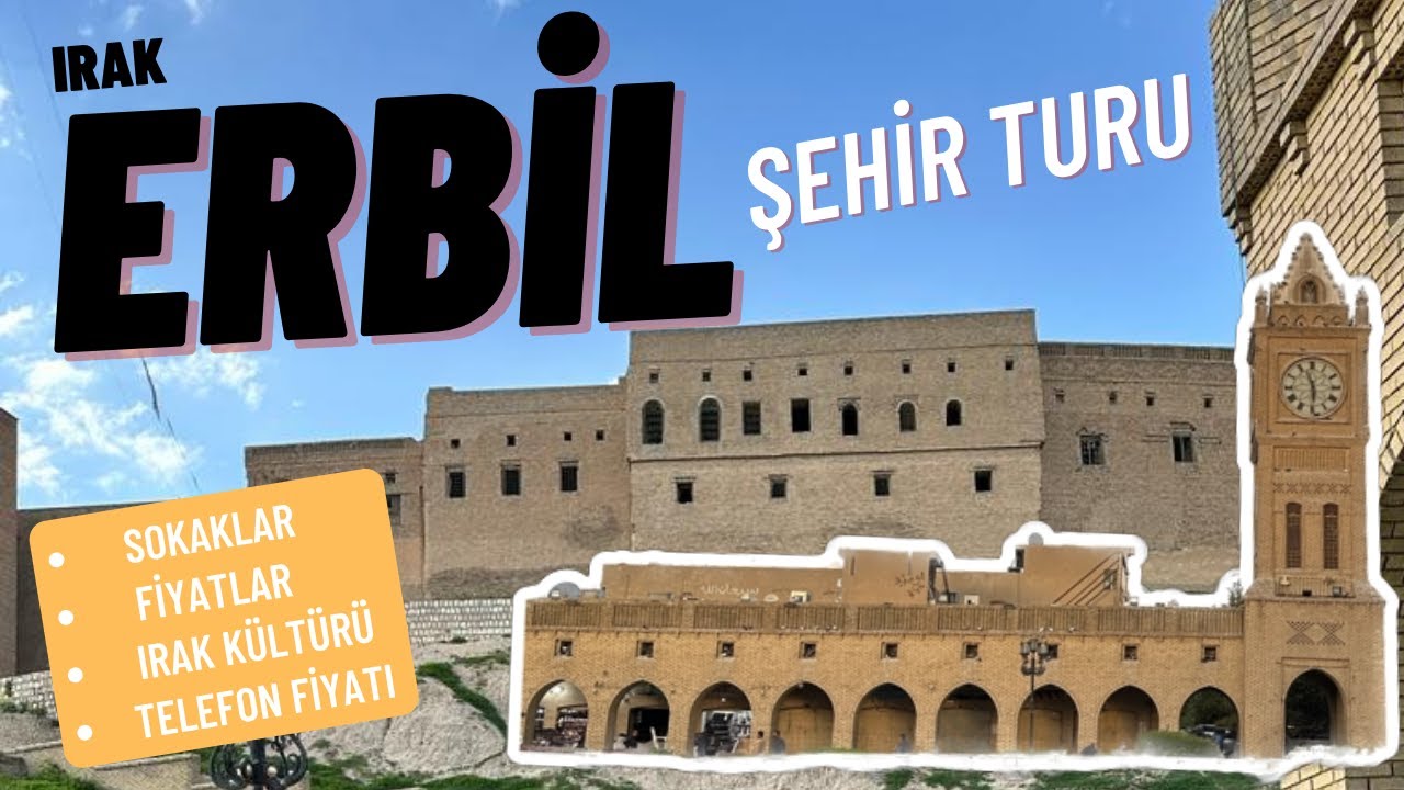 Irak Erbil Turu I Sokaklar - Yemekler - Fiyatlar - Telefon Fiyatları I Alişo Vlog #3