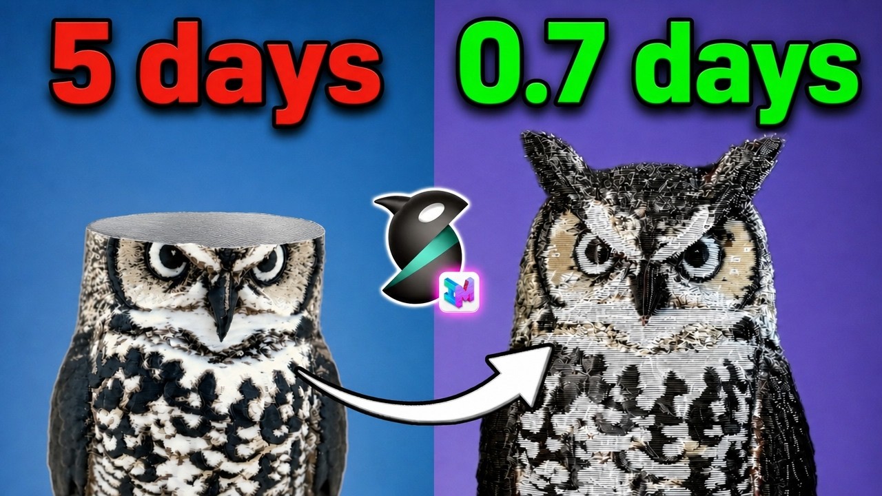 This New Method Cuts Color 3D Printing Time In Half!