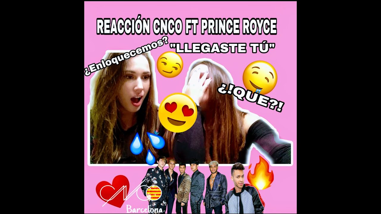 CNCO FT PRINCE ROYCE| REACCIÓN LLEGASTE TÚ| ESMECRIS
