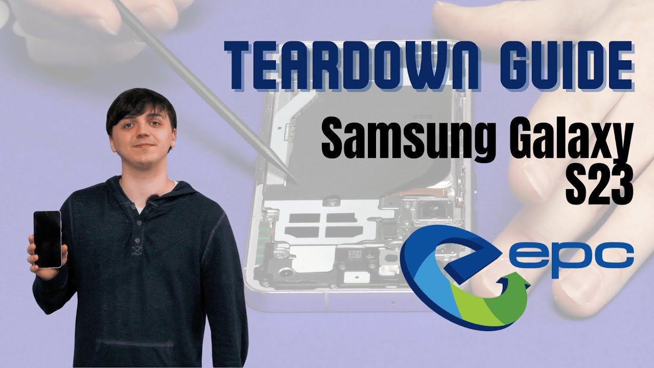 Как разобрать смартфон Samsung Galaxy S23!