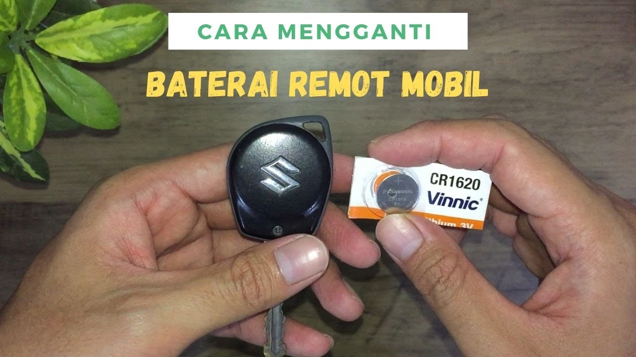 Cara mengganti baterai remot mobil (Ertiga, Swift, SX4, APV)
