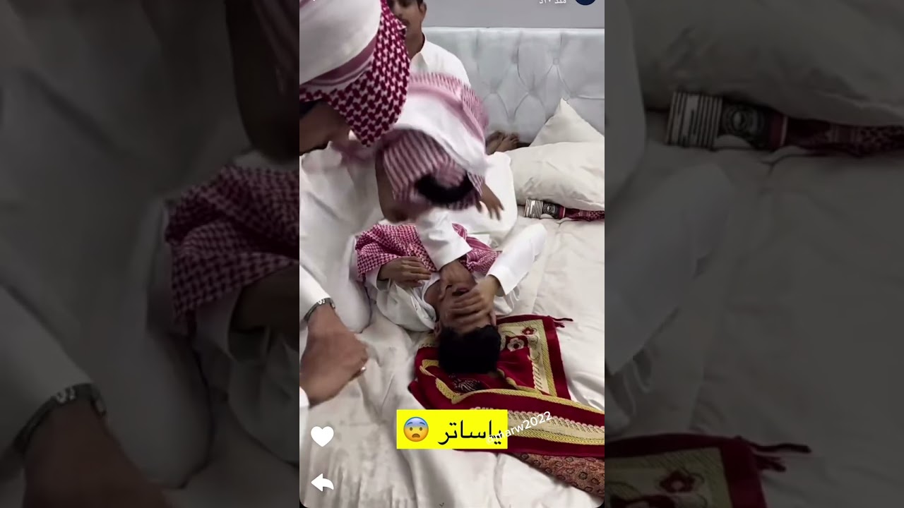 سالم جديع  يغمى عليه 😱#سالم_بن_جديع