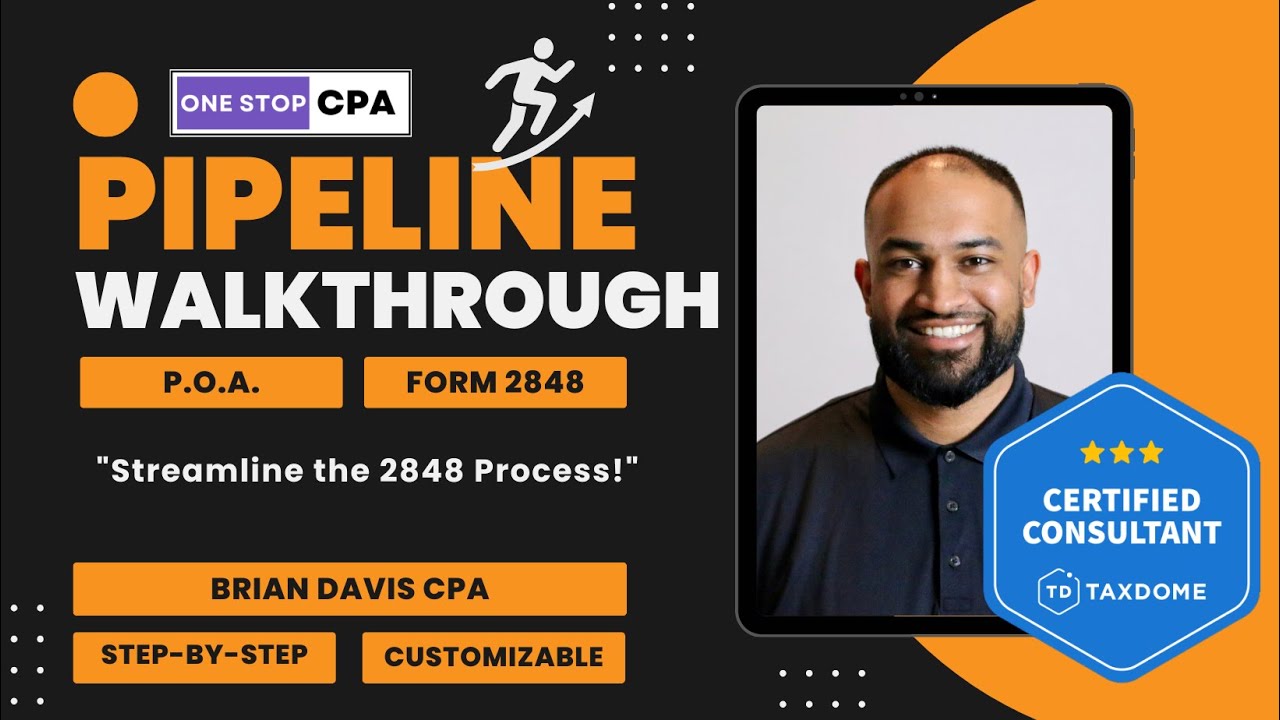 IRS Form 2848 Power of Attorney Pipeline &ndash; Automate Your Process! 🚀