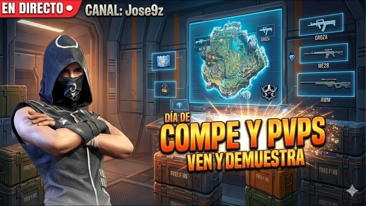 ❗️LIVE❗️JUGANDO COMPE 4x4 AND 2x2 Y PVP 1x1 ENTRA