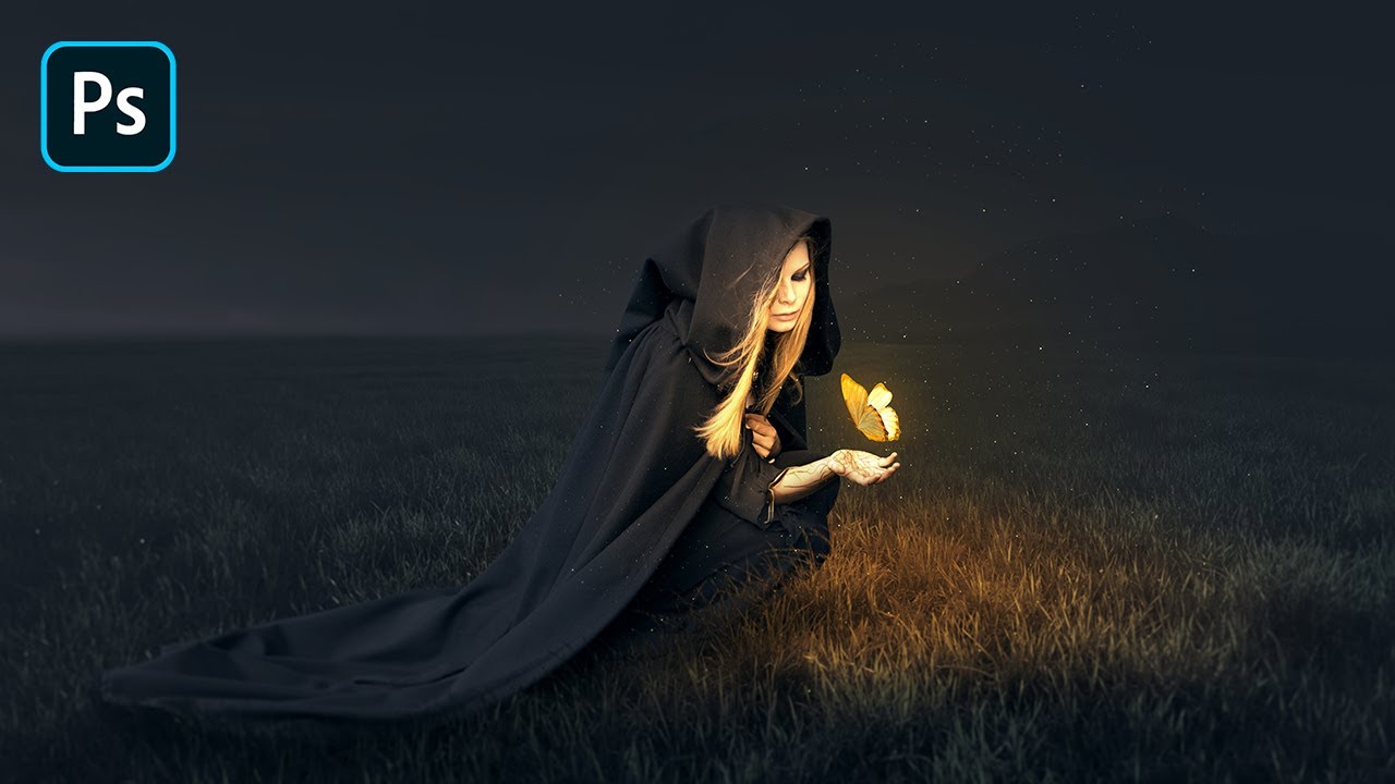 How to Make Butterfly Glow in Photoshop