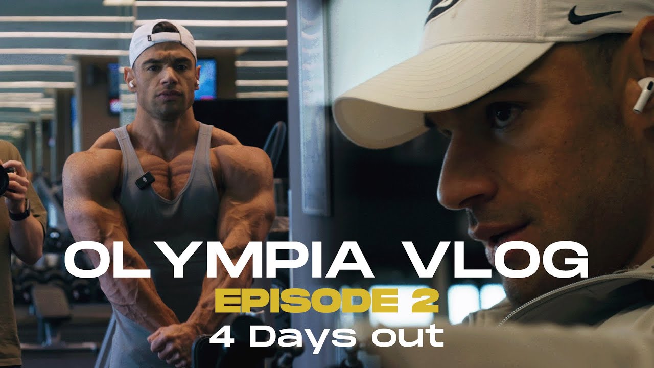 FULL DAY ROUTINE AND ABS SECRET - Peek Week Olympia VLOG Episode 2
