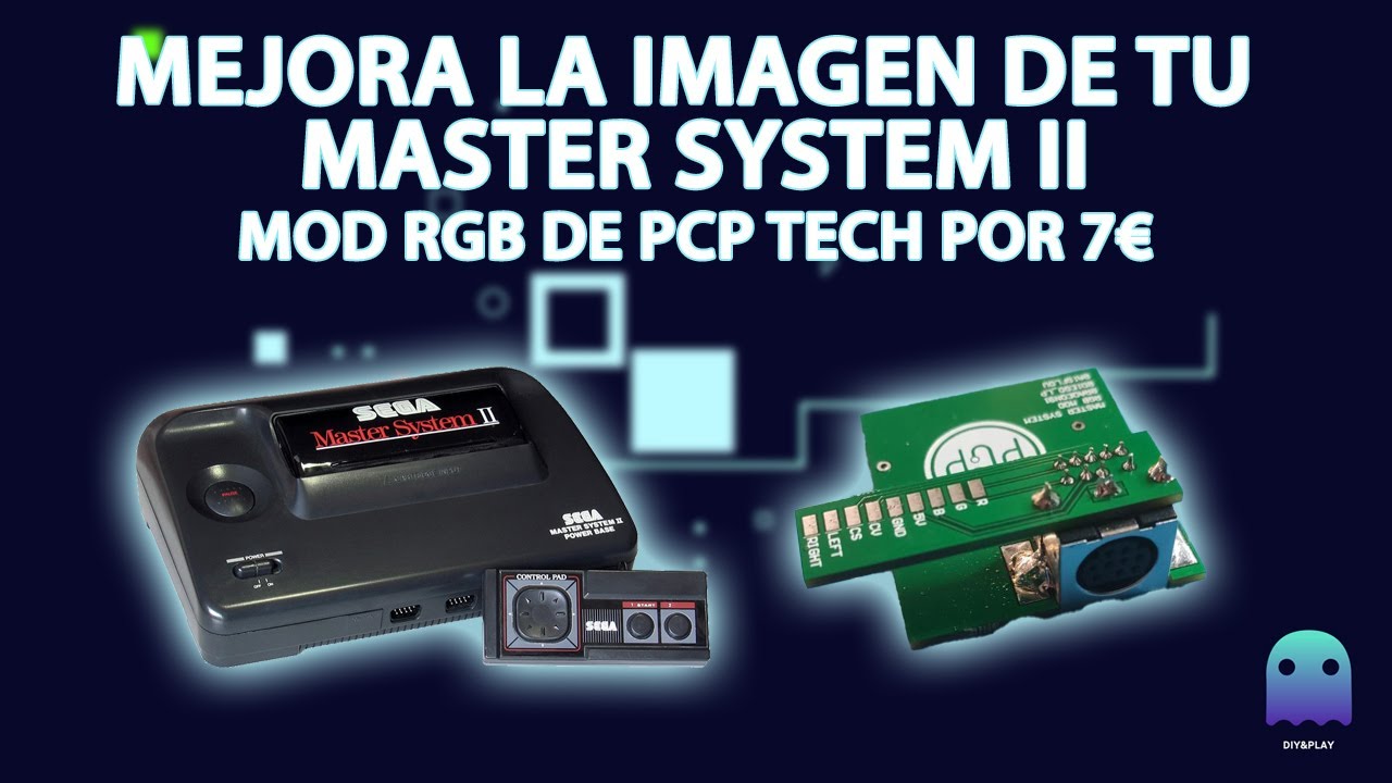 Mejora la imagen de tu Master System II con este sencillo mod.