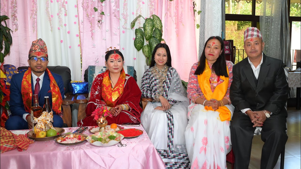 Wedding day vlog🥳| newari vivaah🥰 | Nepali culture In Darjeeling😇 | Blessing and dancing at night 