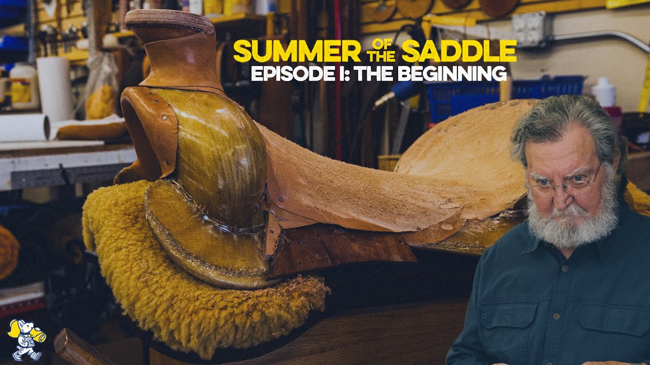 Building a Western Saddle Ep1 : The Beginning of Denny's Masterpiece