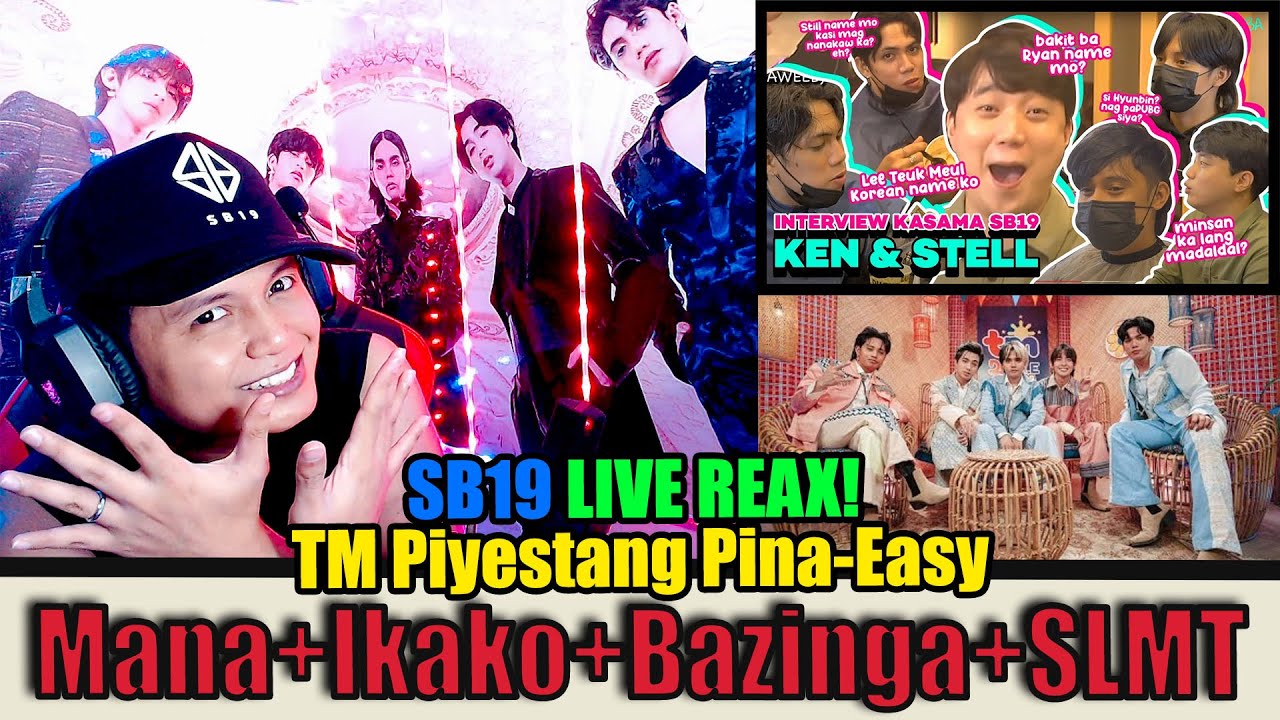 SB19 at TM Piyestang Pina-easy, Food-ibig sa Imus Concert, TikTok + Ryan Bang Vlogs LIVE REACTION!