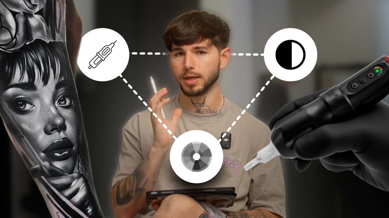 Los 3 Tips para Tatuar realismo | Tutorial tatuaje realismo