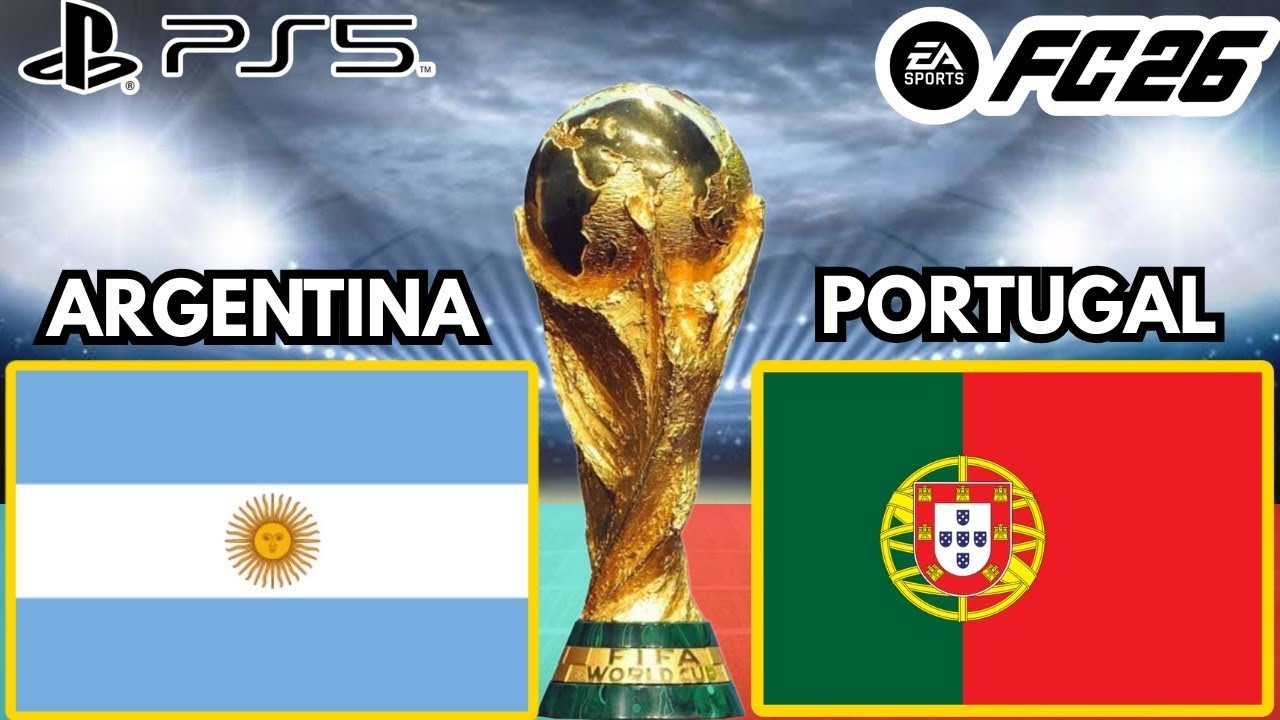 FC 26: Argentina vs Portugal | Messi vs Ronaldo | FIFA World Cup PS5 Pro Gameplay