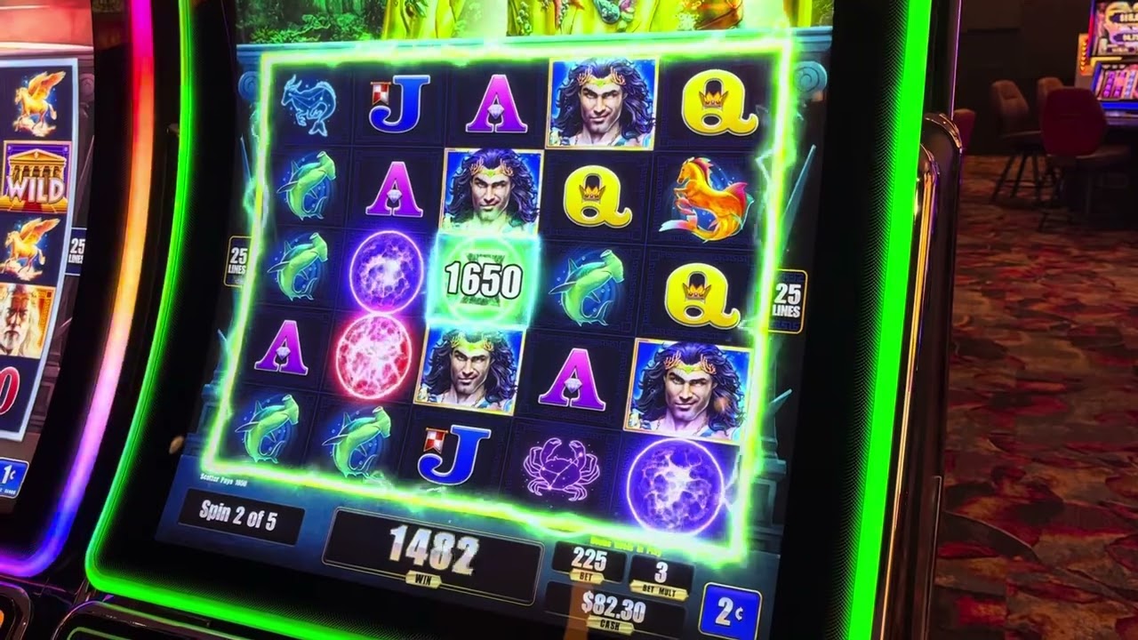 THE POWER OF NEPTUNE! Slot play Rivers Casino Schenectady