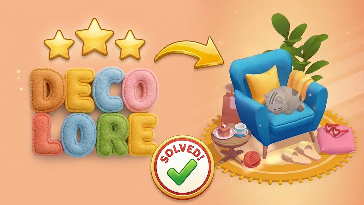 Decolore Level 1 | Complete Walkthrough & Solutions! 🎯