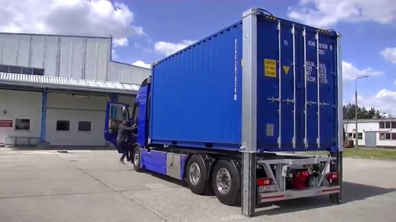 ET VRS SE 35 - VRS-EUROTECHNIK Vertikales Absenksystem – Seecontainer 20 Fuß