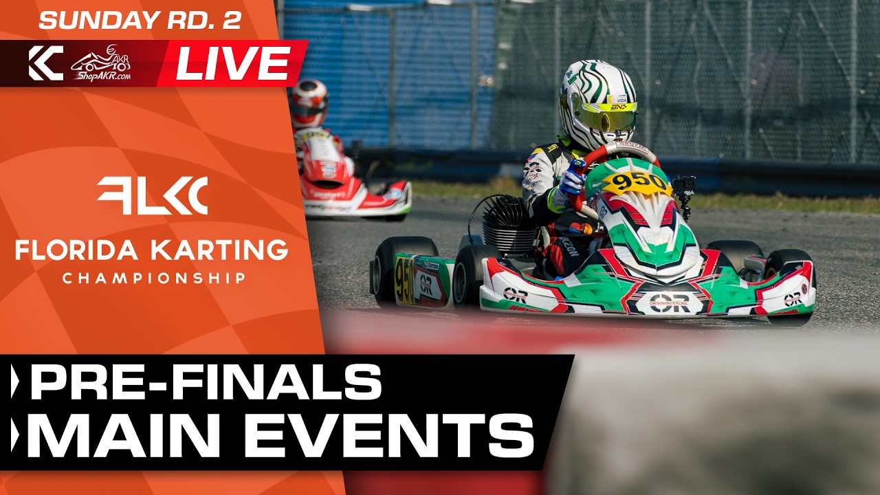 2026 Florida Karting Championship Rd. 2 | St. Petersburg, FL | Sunday - Pre-Finals & Main Events