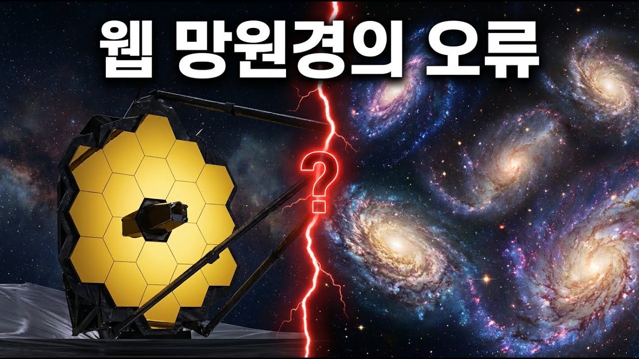 제임스 웹이 빅뱅 이론을 깨뜨렸다? 과학자들이 당황한 발견 | 우주론의 위기