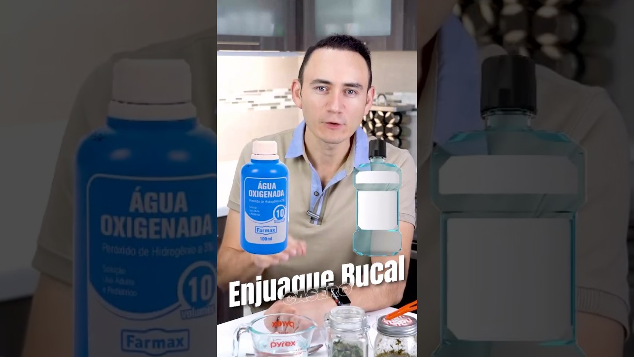 Enjuague bucal casero igual de efectivo que la clorhexidina 😱