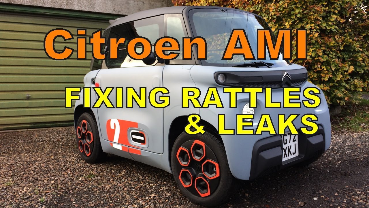 FIXING DOOR RATTLES & AIR LEAKS IN MY CITROEN AMI POP