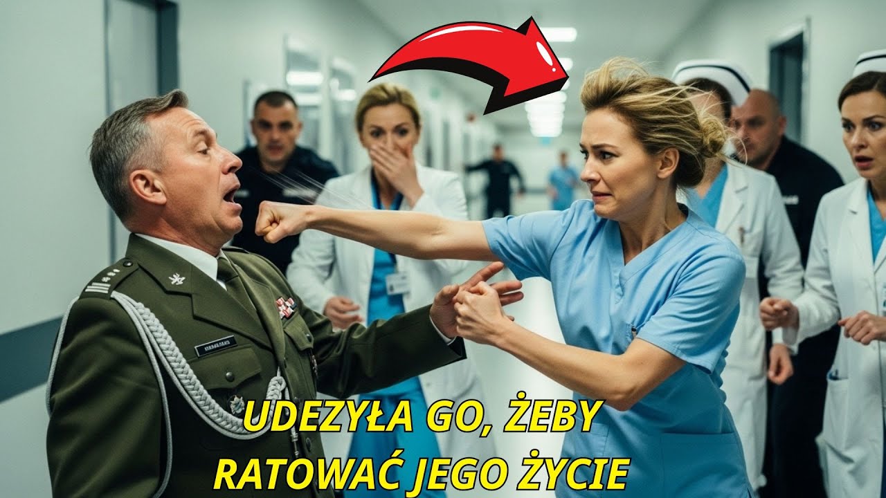 Pielęgniarka uderzyła oficera, by uratować mu życie w szpitalu